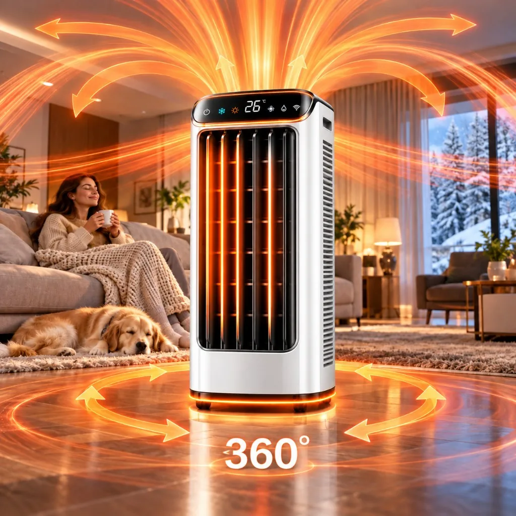 AEROCLIMA încălzește sufrageria la 360 de grade