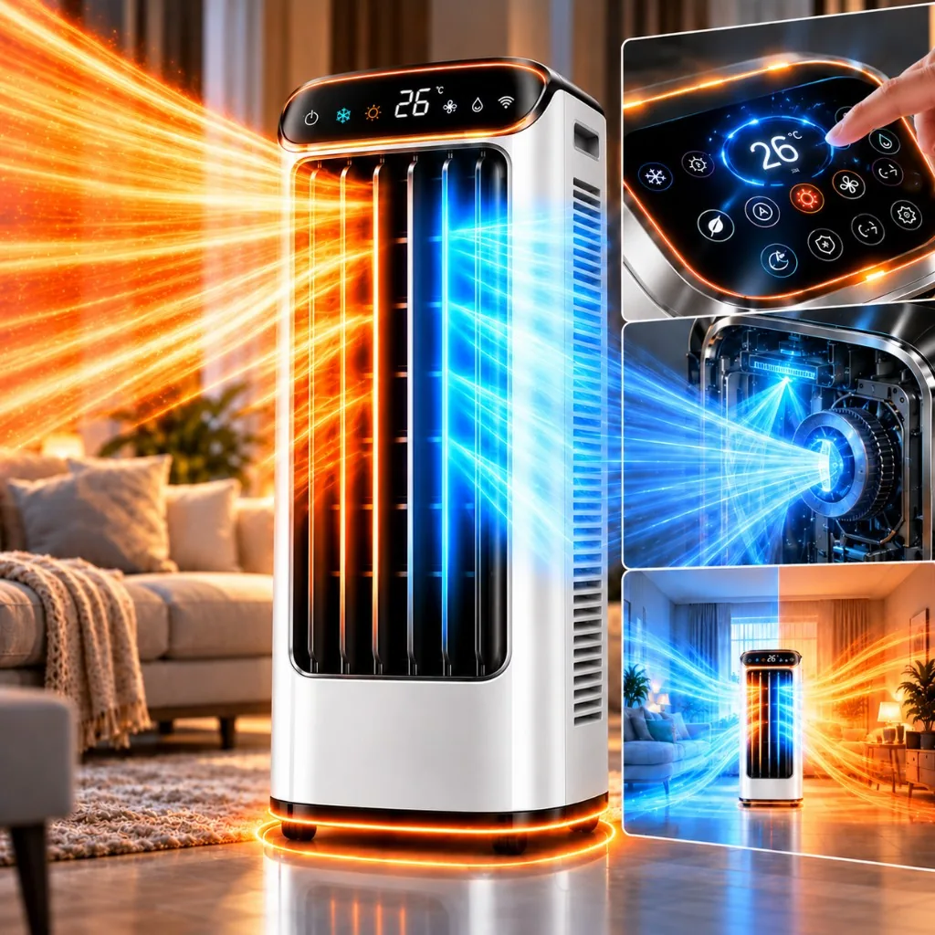 AEROCLIMA este un singur corp, fără unitate externă de montat