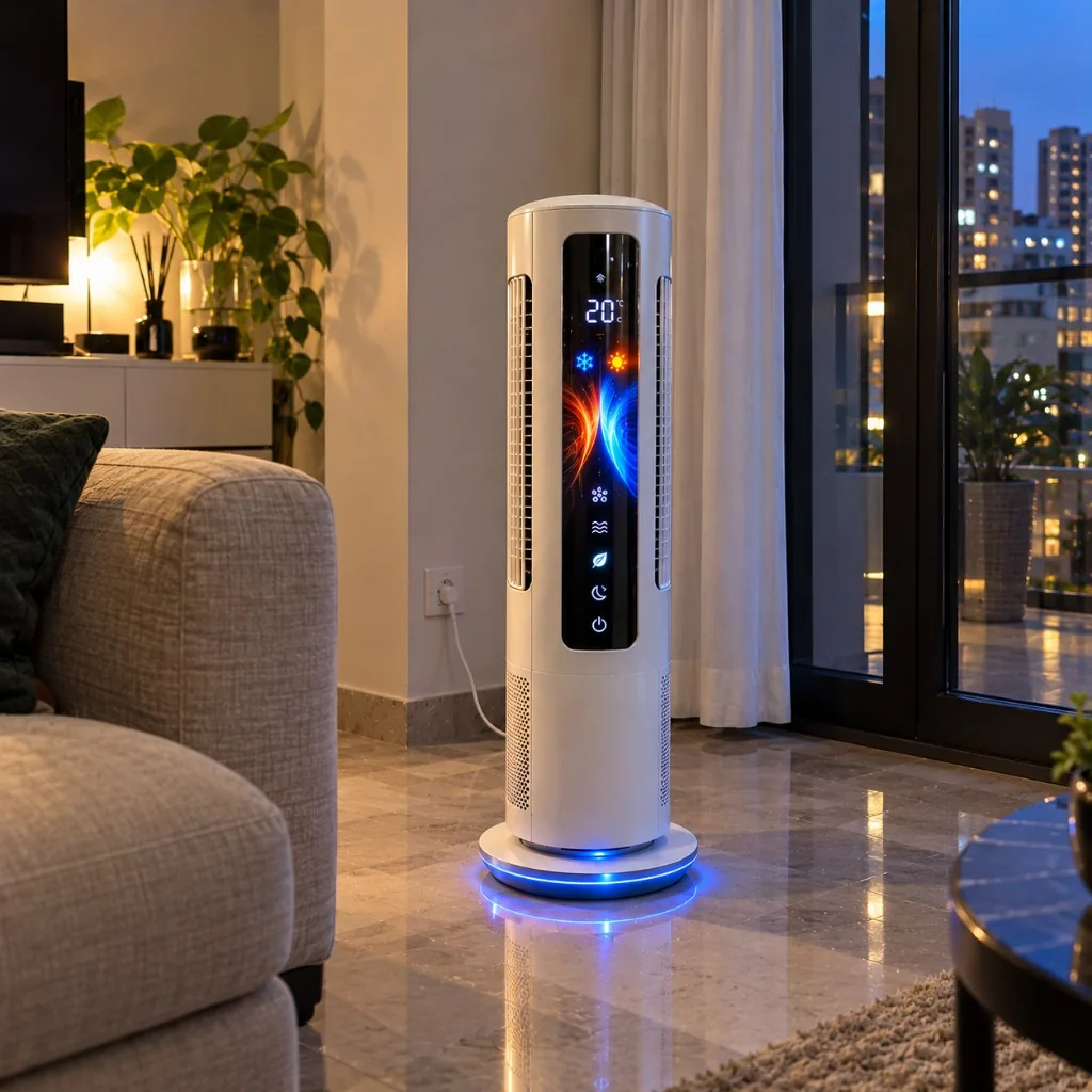 SMART AIR acceso in soggiorno la sera