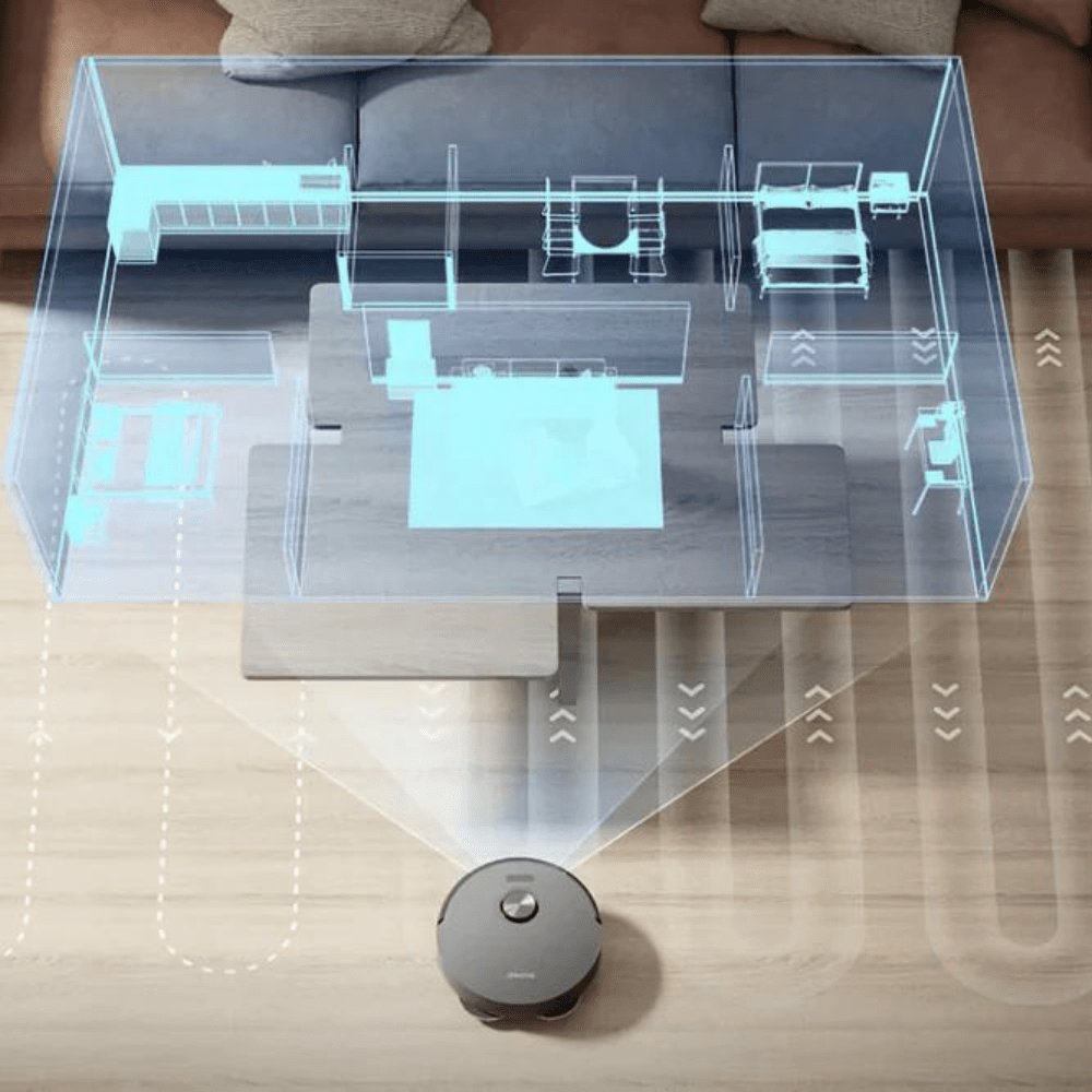 Maps your home, then cleans with a plan